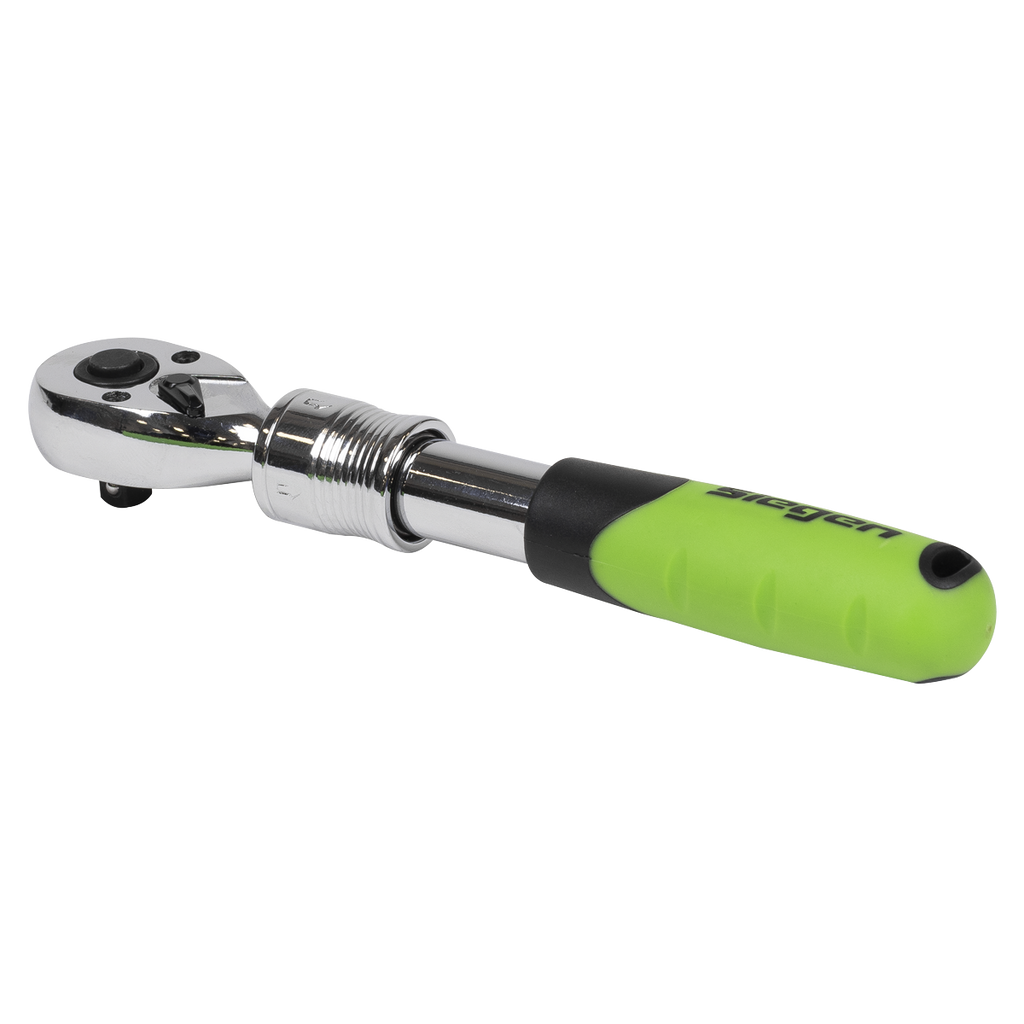 Extendable Ratchet Wrench 1/4"Sq Drive S01282