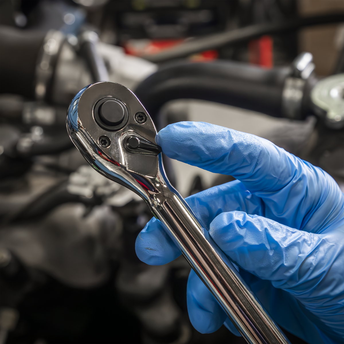 Extendable Ratchet Wrench 3/8"Sq Drive S01283