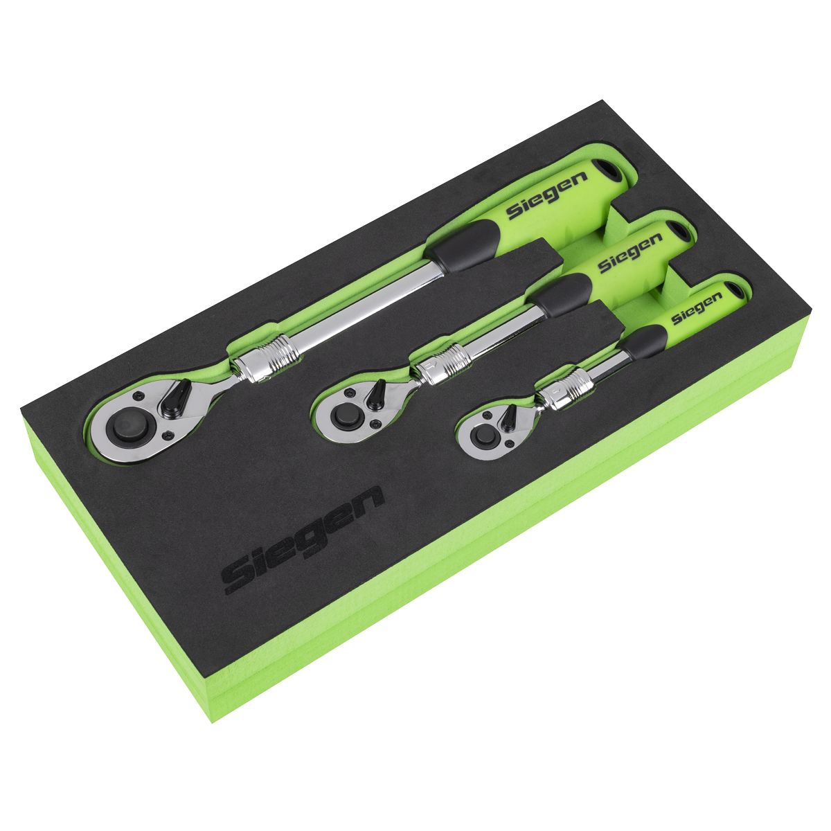 Extendable Ratchet Wrench Set 3pc S01285