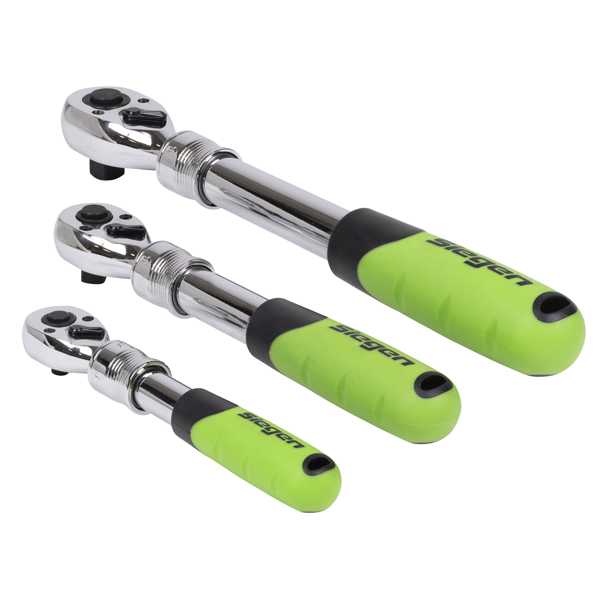 Extendable Ratchet Wrench Set 3pc S01285