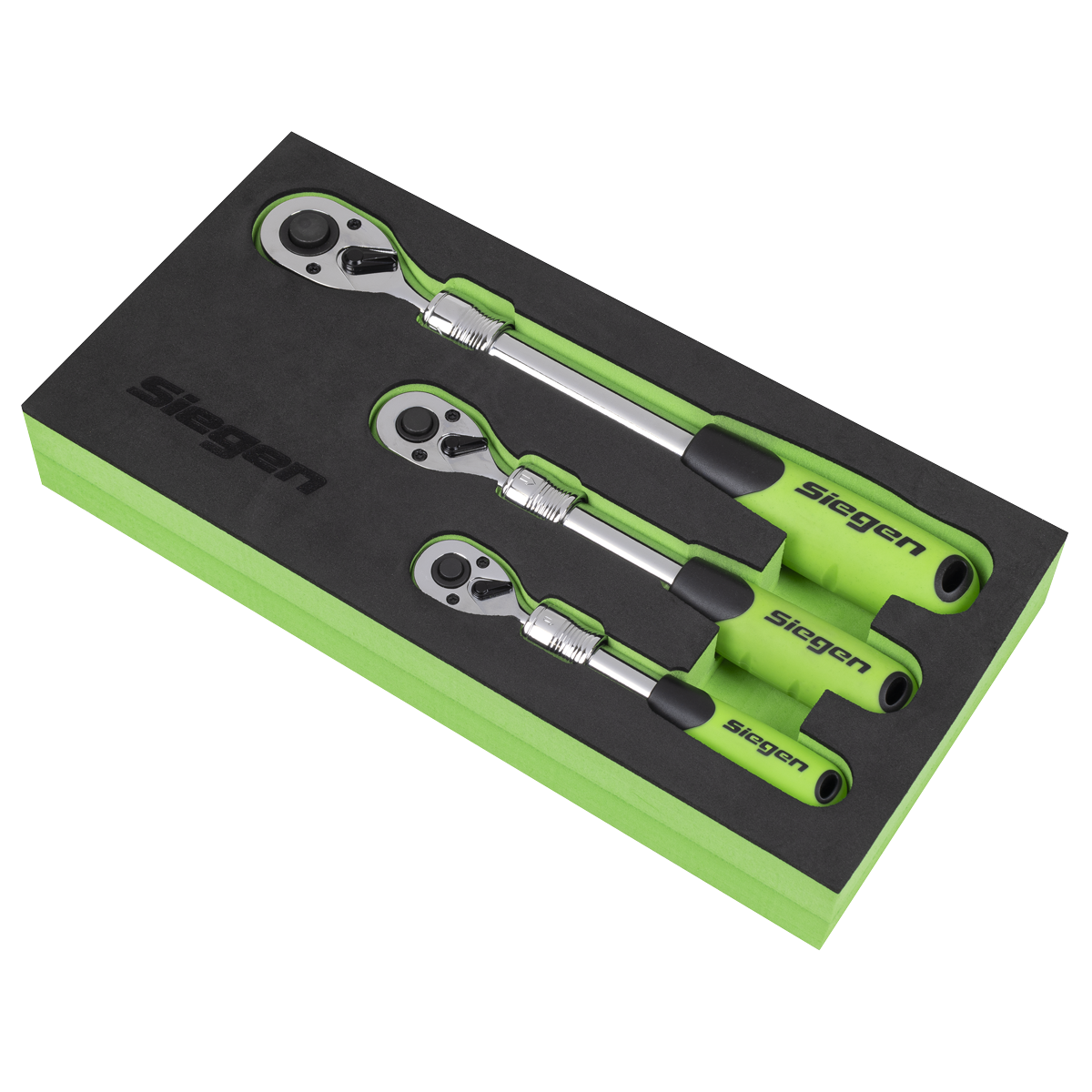 Extendable Ratchet Wrench Set 3pc S01285