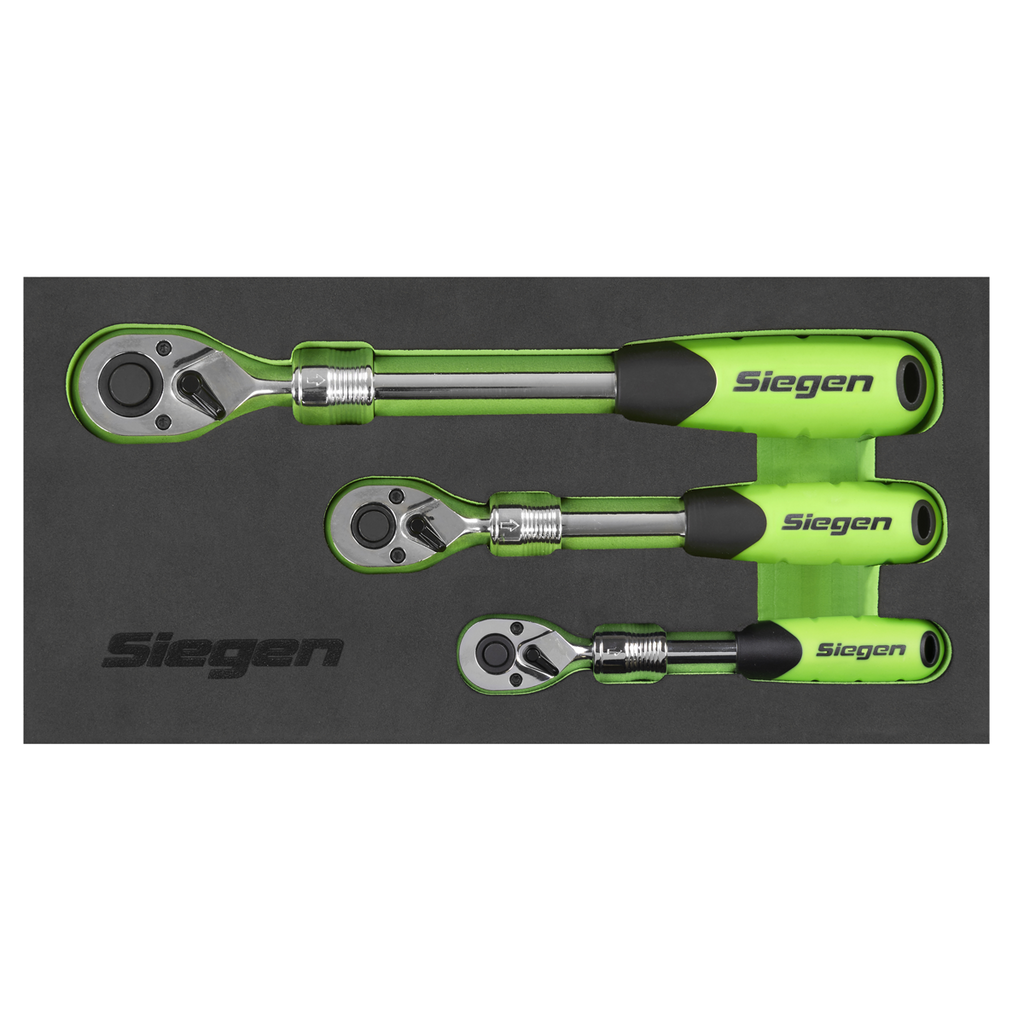 Extendable Ratchet Wrench Set 3pc S01285