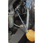 Ratchet Wrench Set with Flip Reverse 1/4"Sq Drive 5pc S01290