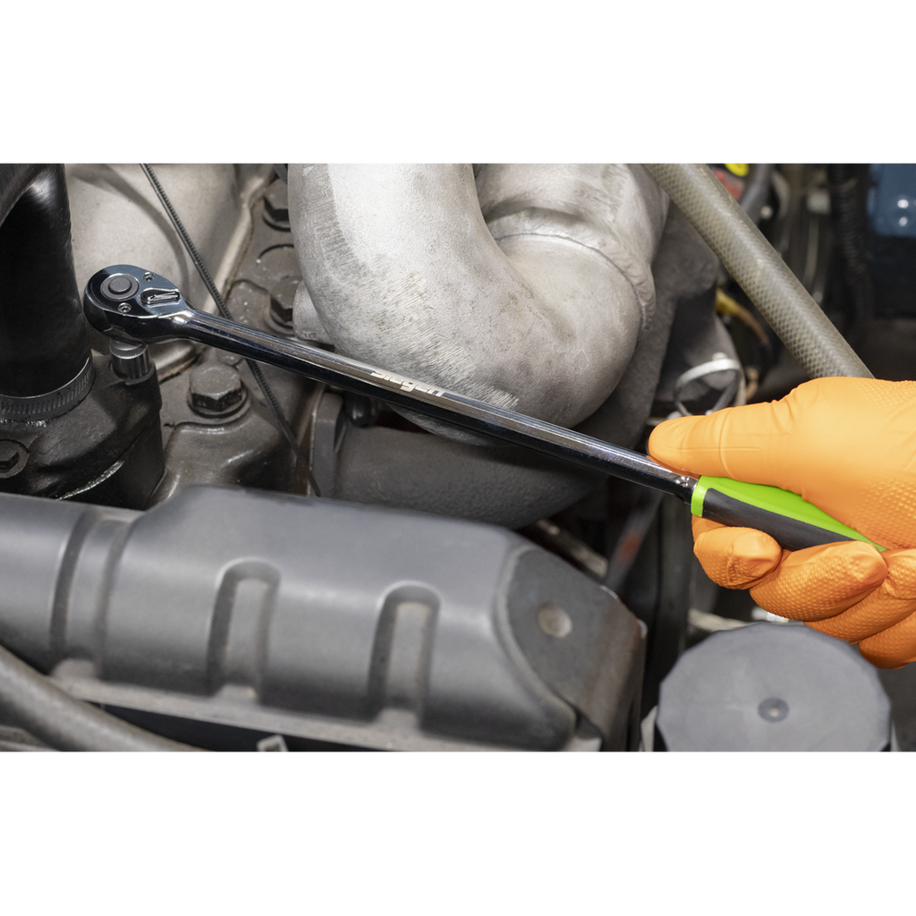 Ratchet Wrench Set with Flip Reverse 1/4"Sq Drive 5pc S01290