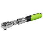 Extendable Flexi-Head Ratchet Wrench 1/4"Sq Drive S01294