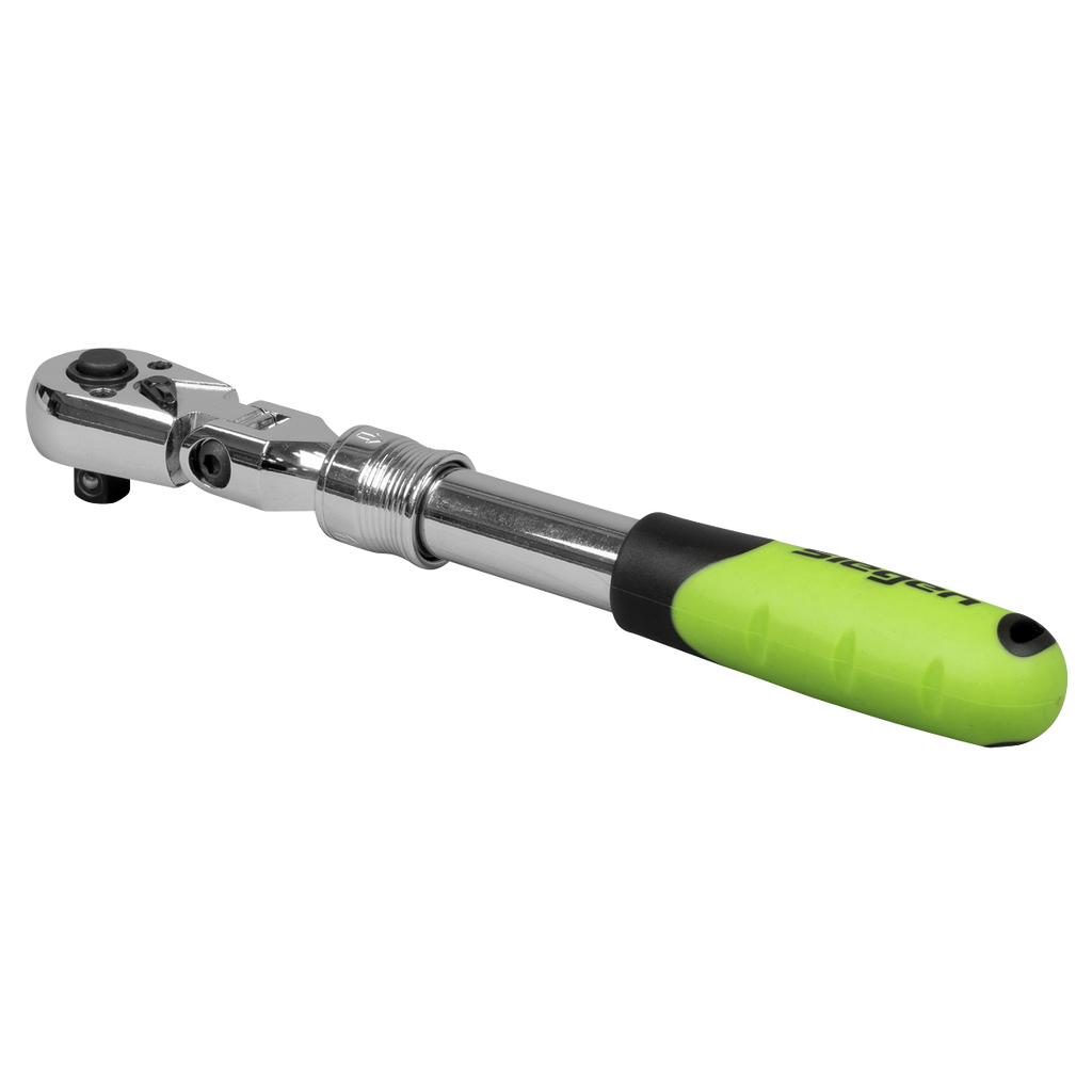 Extendable Flexi-Head Ratchet Wrench 3/8"Sq Drive S01295