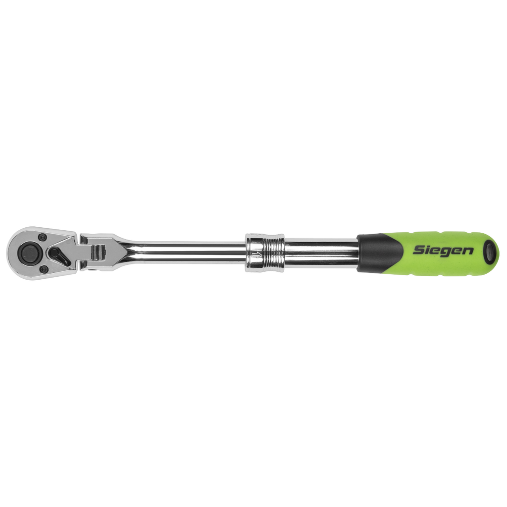 Extendable Flexi-Head Ratchet Wrench 3/8"Sq Drive S01295