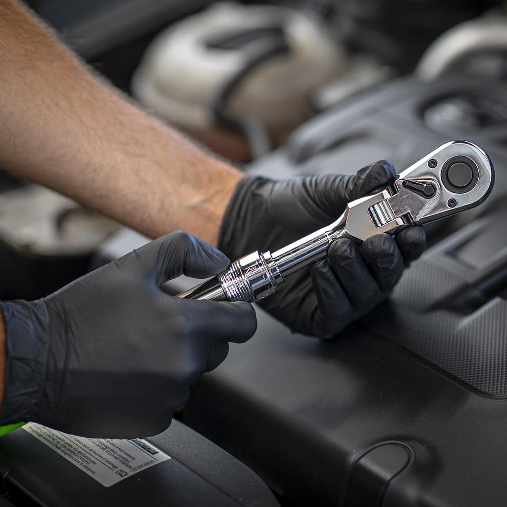 Extendable Flexi-Head Ratchet Wrench 1/2"Sq Drive S01296