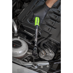 Extendable Flexi-Head Ratchet Wrench 1/2"Sq Drive S01296