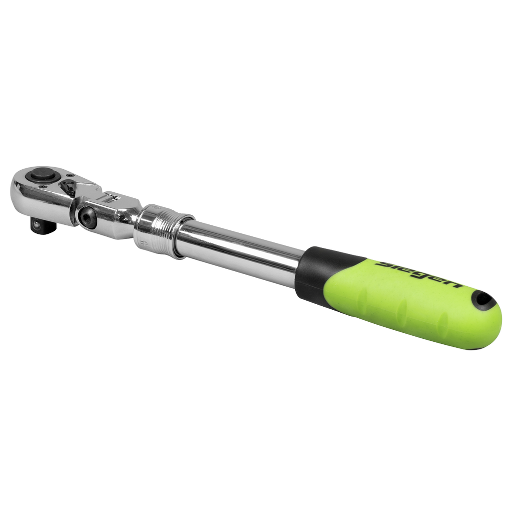 Extendable Flexi-Head Ratchet Wrench 1/2"Sq Drive S01296