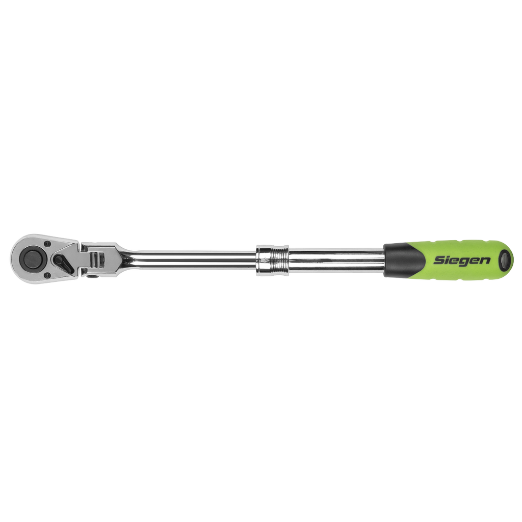 Extendable Flexi-Head Ratchet Wrench 1/2"Sq Drive S01296