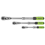 Extendable Flexi-Head Ratchet Wrench Set 3pc S01297