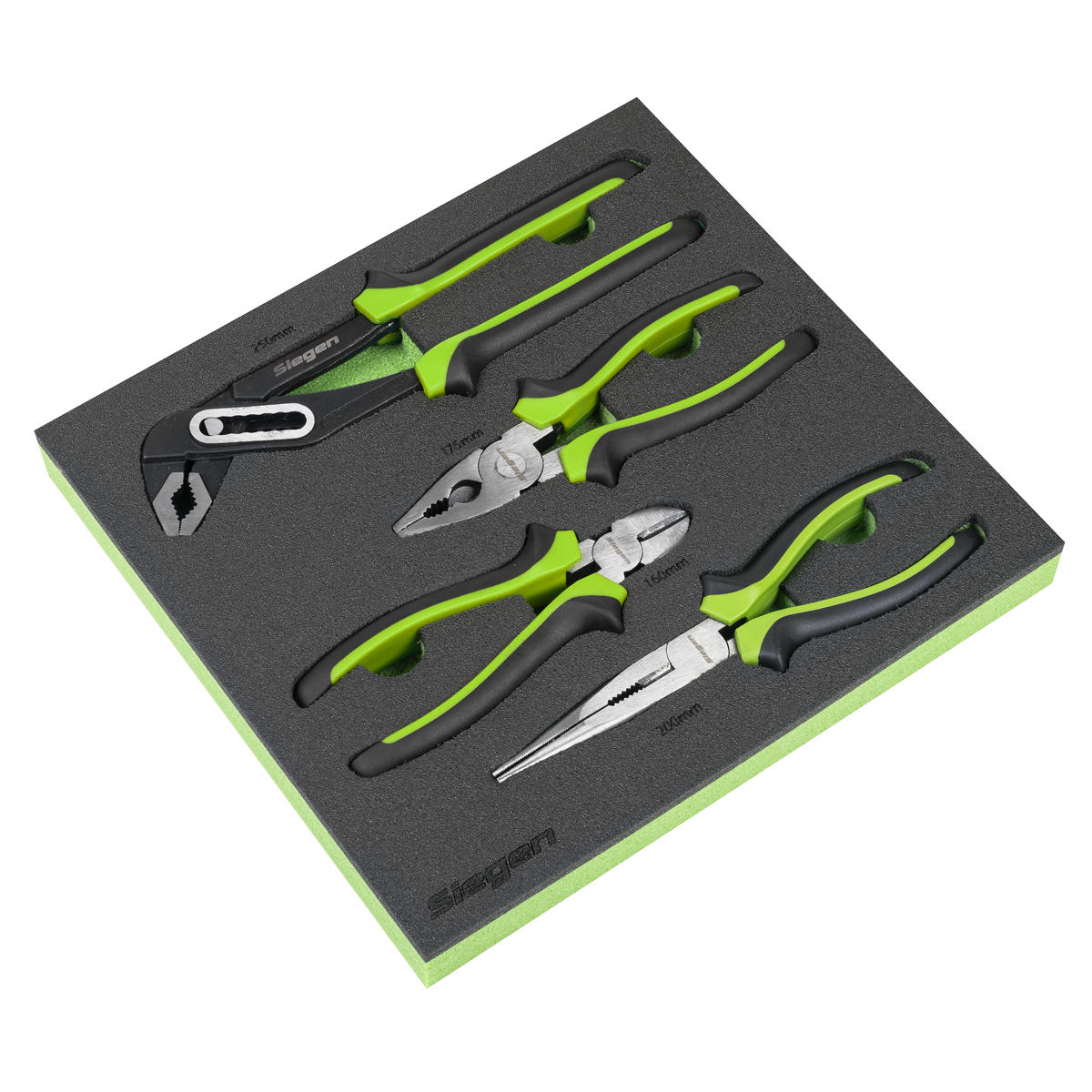 Comfort Grip Pliers Set 4pc S01298