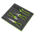 Comfort Grip Pliers Set 4pc S01298