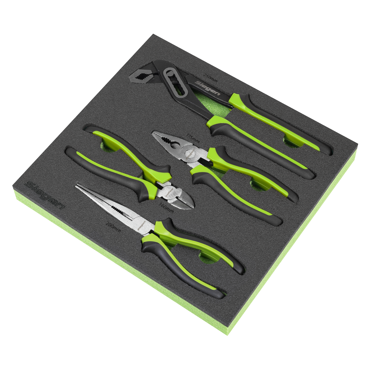 Comfort Grip Pliers Set 4pc S01298