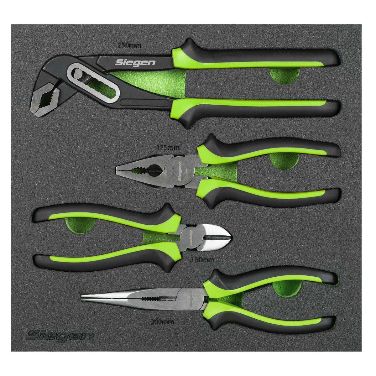 Comfort Grip Pliers Set 4pc S01298