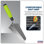 Gauging Trowel with Soft Grip Handle 175mm S01303