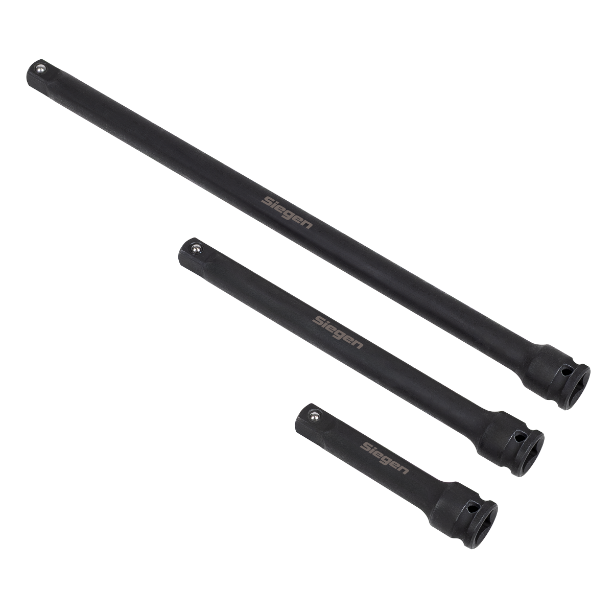 Impact Extension Bar Set 3/8"Sq Drive 3pc S01321