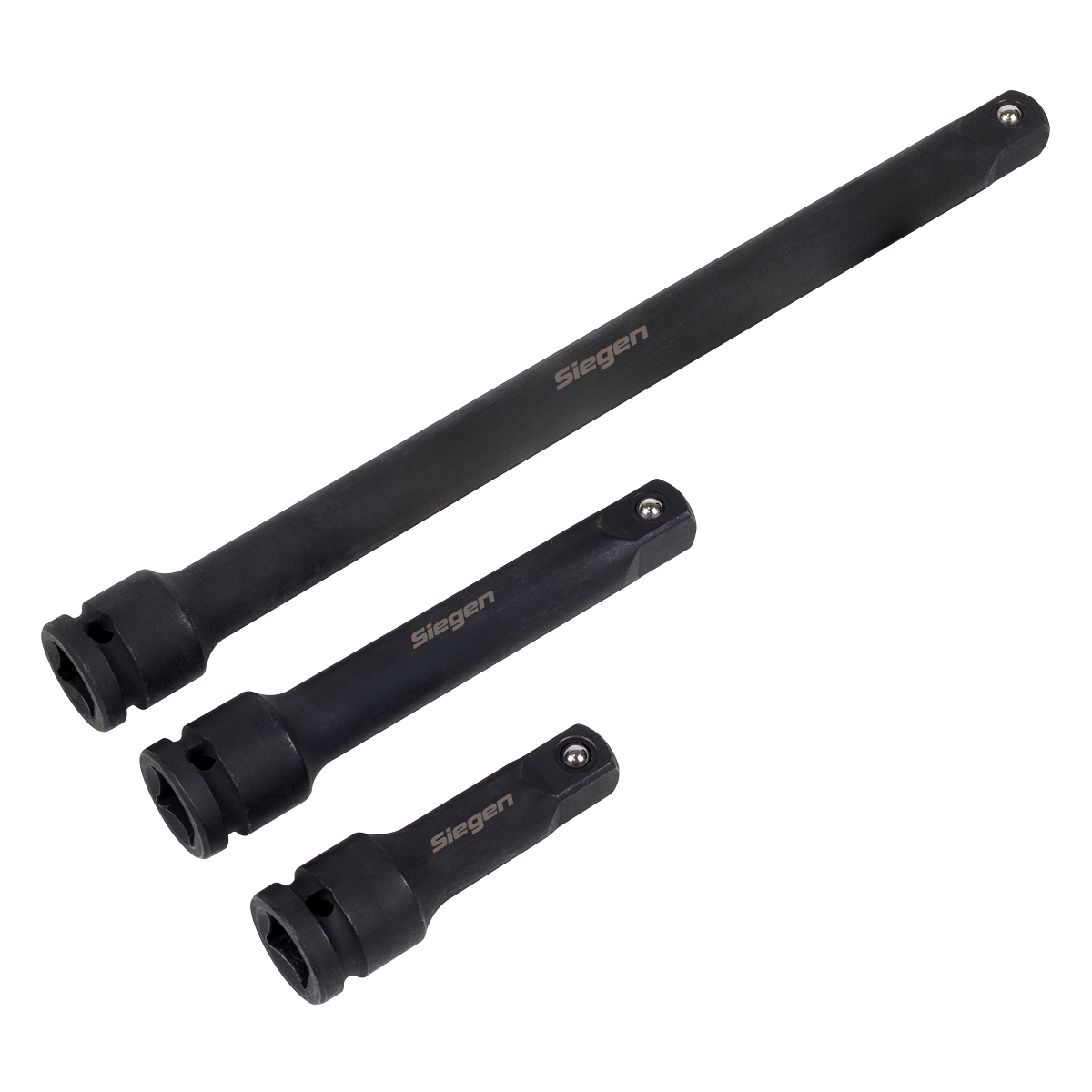 Impact Extension Bar Set 1/2"Sq Drive 3pc S01322