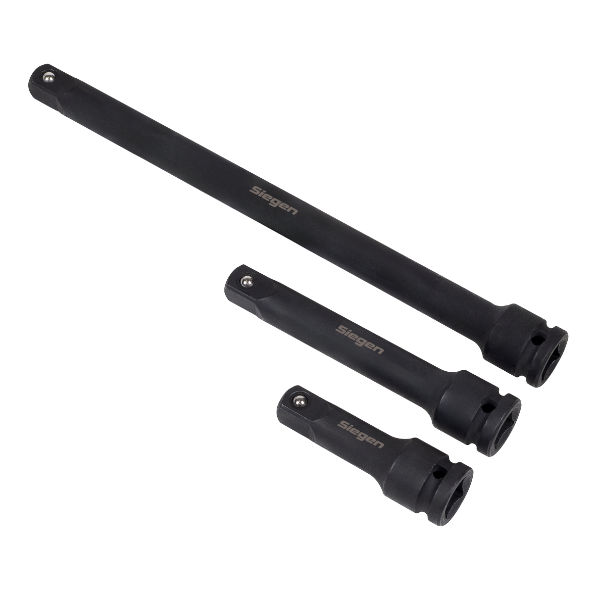 Impact Extension Bar Set 1/2"Sq Drive 3pc S01322