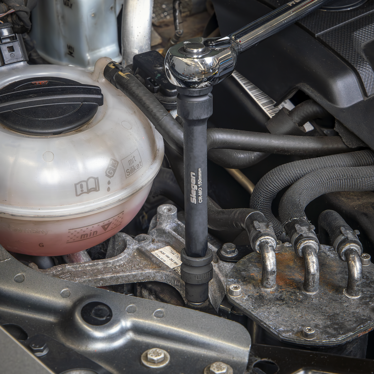 Impact Adaptor & Extension Bar Set 1/2"Sq Drive 6pc S01323