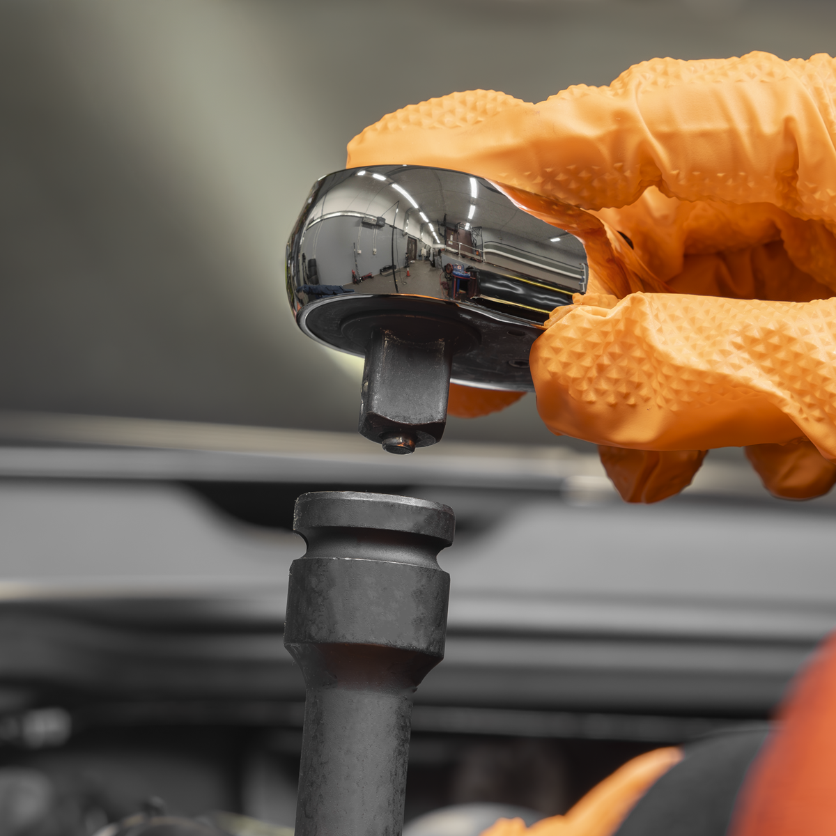 Impact Adaptor & Extension Bar Set 1/2"Sq Drive 6pc S01323