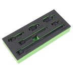 Impact Adaptor & Extension Bar Set 1/2"Sq Drive 6pc S01323