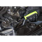 Ratchet Wrench, Breaker Bar & Torque Wrench Set 3/8"Sq Drive 7pc S01325