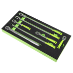 Ratchet Wrench, Breaker Bar & Torque Wrench Set 3/8"Sq Drive 7pc S01325