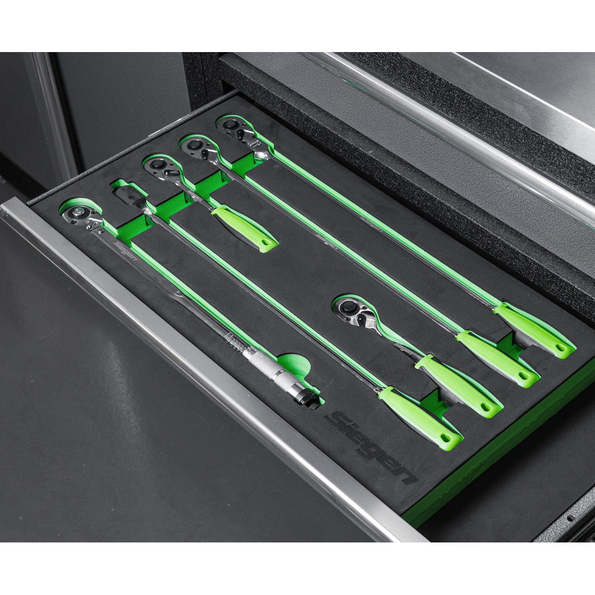 Ratchet Wrench, Breaker Bar & Torque Wrench Set 1/2"Sq Drive 6pc S01326