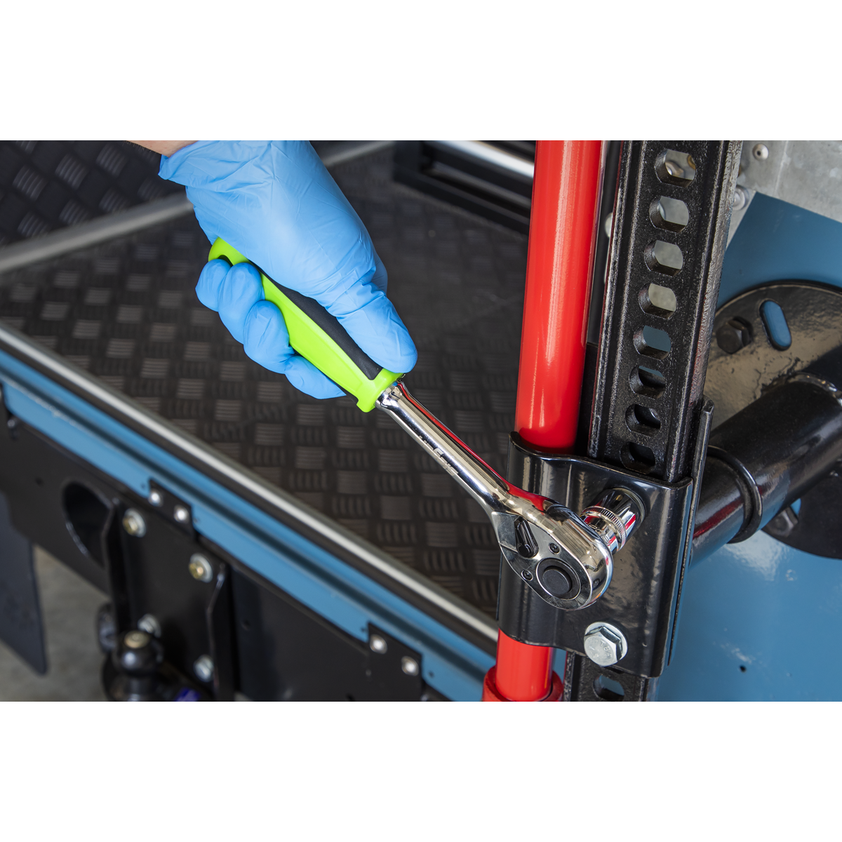 Ratchet Wrench, Breaker Bar & Torque Wrench Set 1/2"Sq Drive 6pc S01326