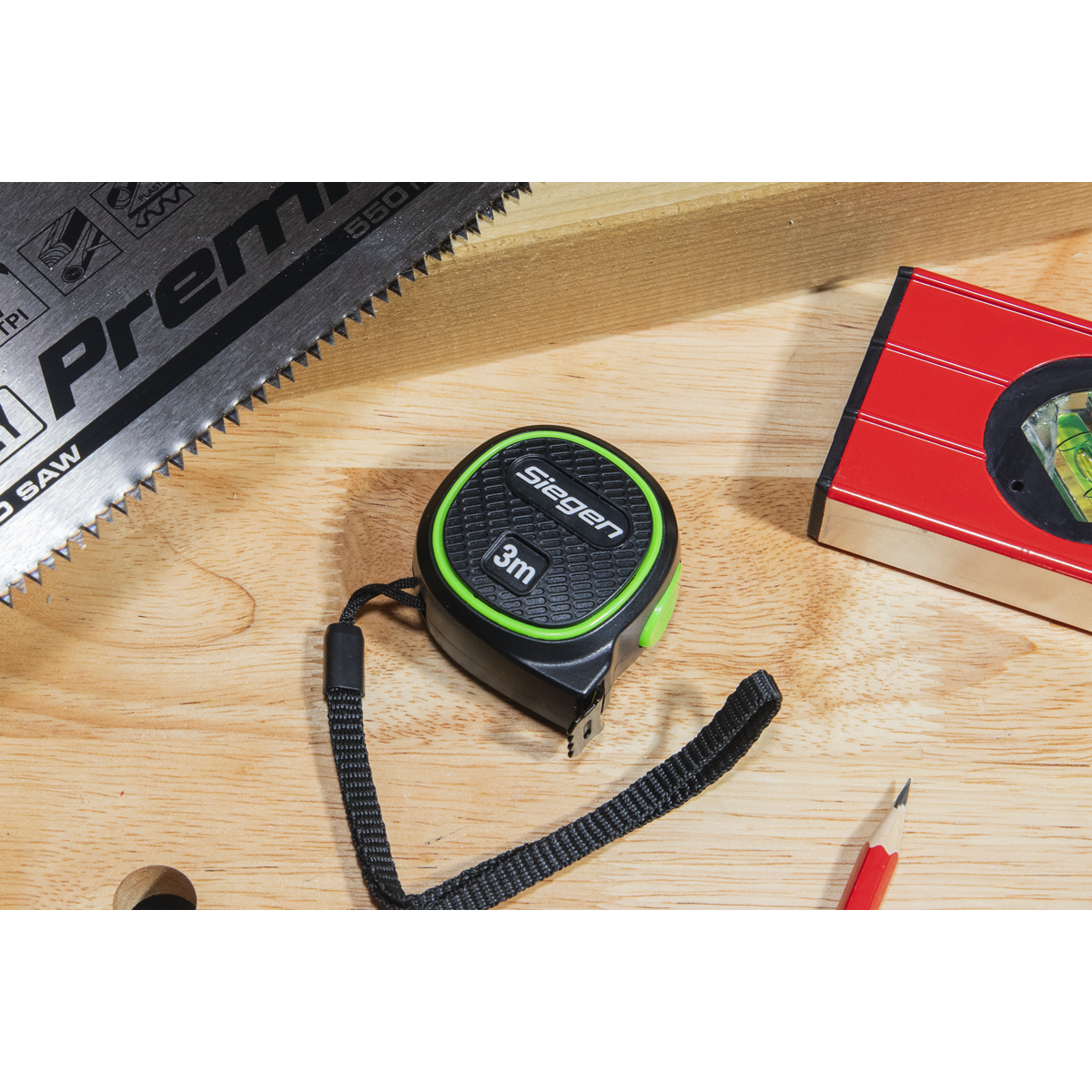 Metric/Imperial Auto Lock Tape Measure 3m(10ft) x 16mm S01327