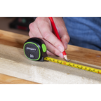 Metric/Imperial Auto Lock Tape Measure 3m(10ft) x 16mm S01327