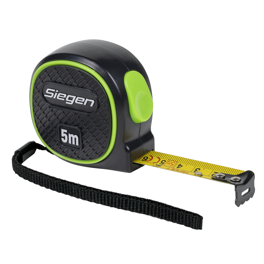 Metric/Imperial Auto-Lock Tape Measure 5m(16ft) x 19mm S01328
