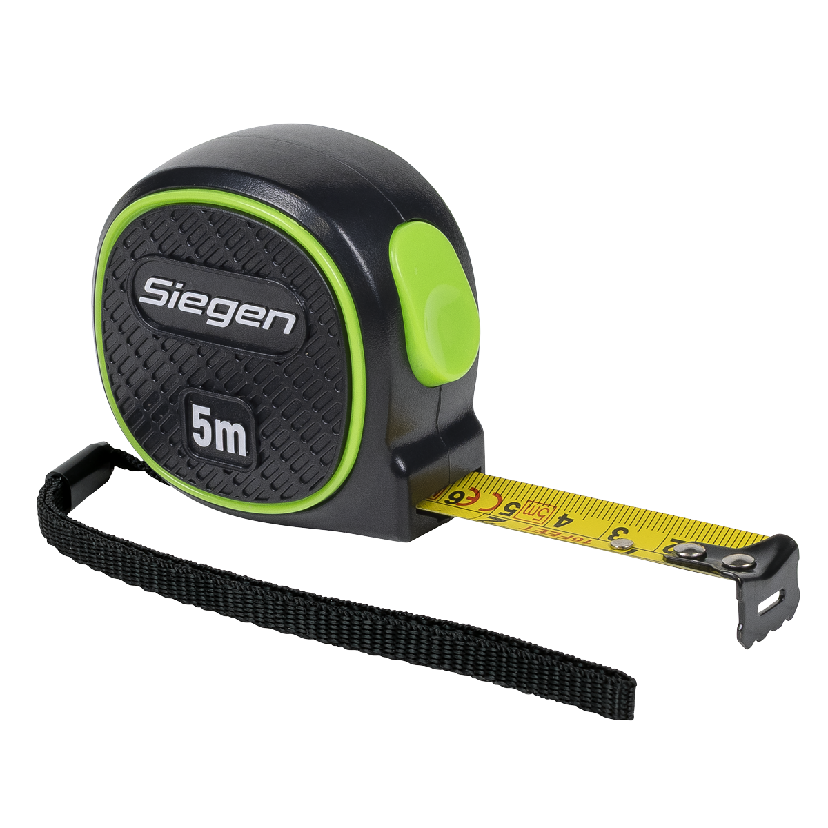 Metric/Imperial Auto-Lock Tape Measure 5m(16ft) x 19mm S01328