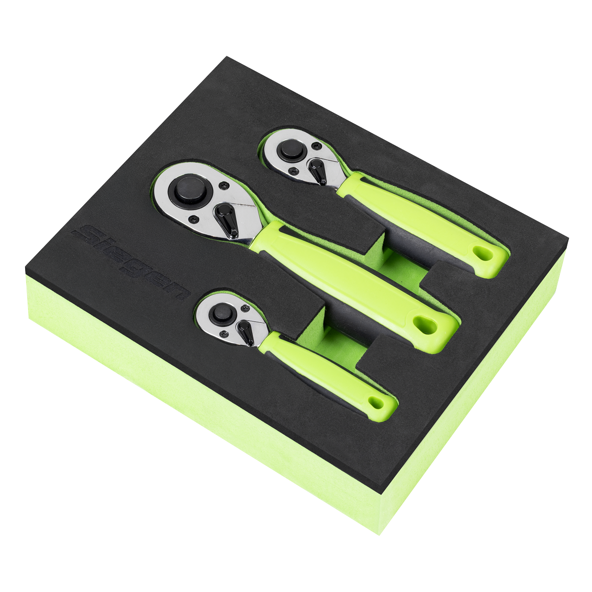 Stubby Ratchet Wrench Set 3pc S01330