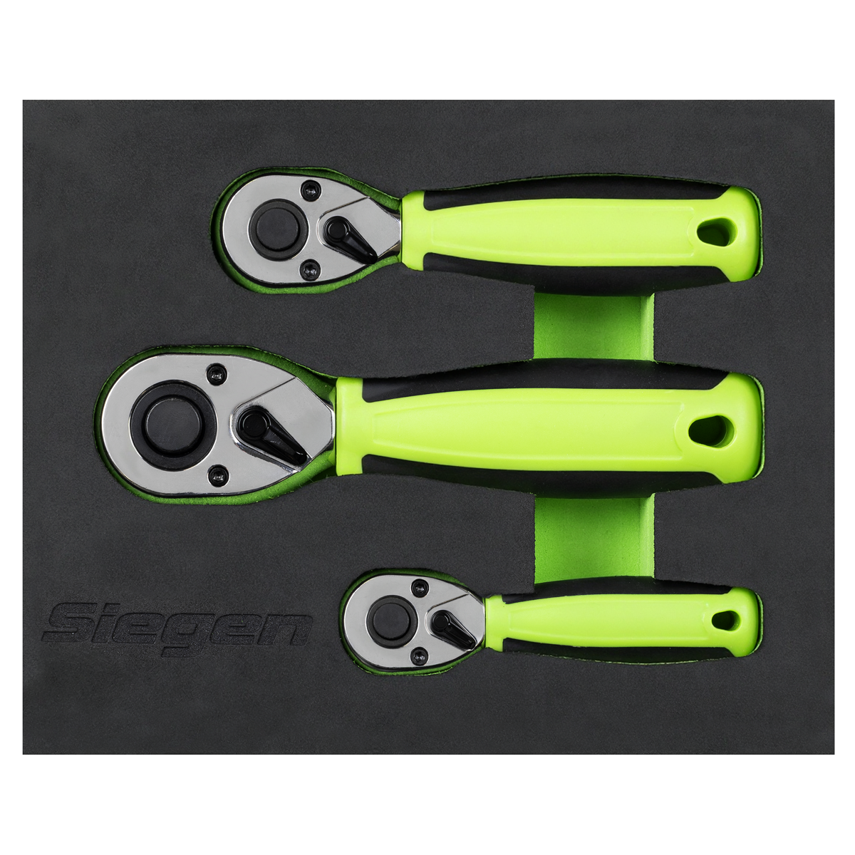 Stubby Ratchet Wrench Set 3pc S01330