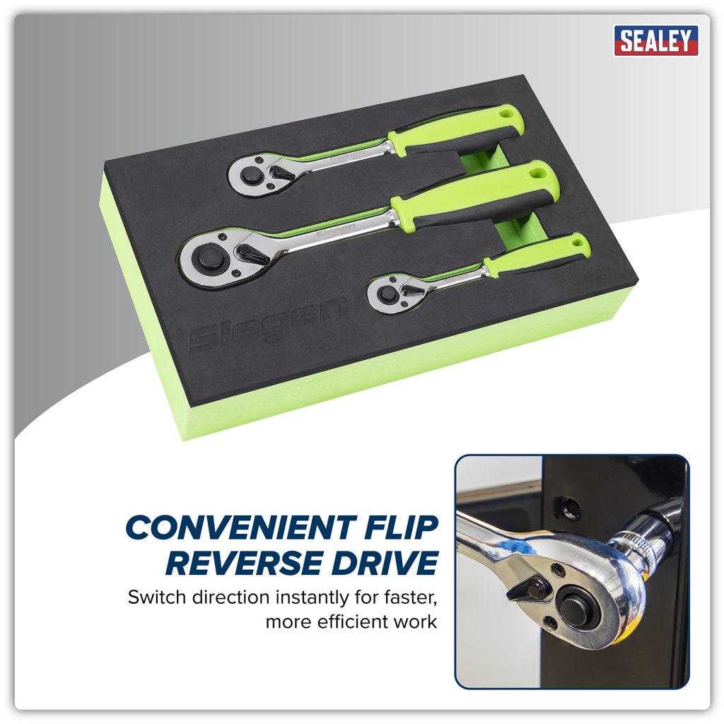 Ratchet Wrench Set 3pc S01331