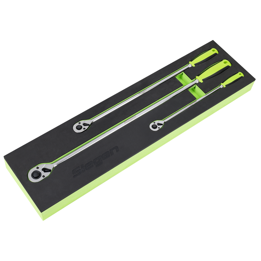Extra-Long Ratchet Wrench Set 3pc S01332