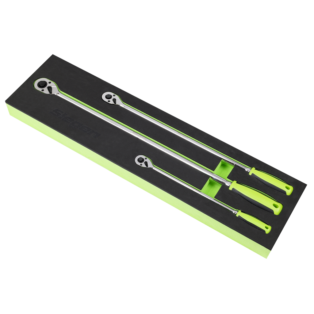 Extra-Long Ratchet Wrench Set 3pc S01332