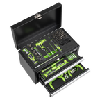 Mini Toolbox 2 Drawer with 111pc Tool Kit S01335