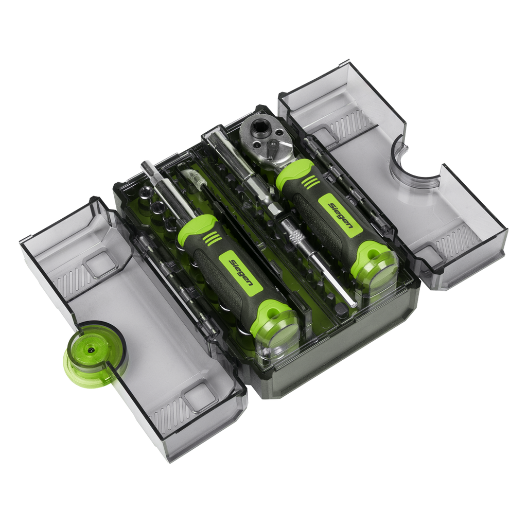 Socket & Bit Set 1/4"Sq Drive 78pc S01336