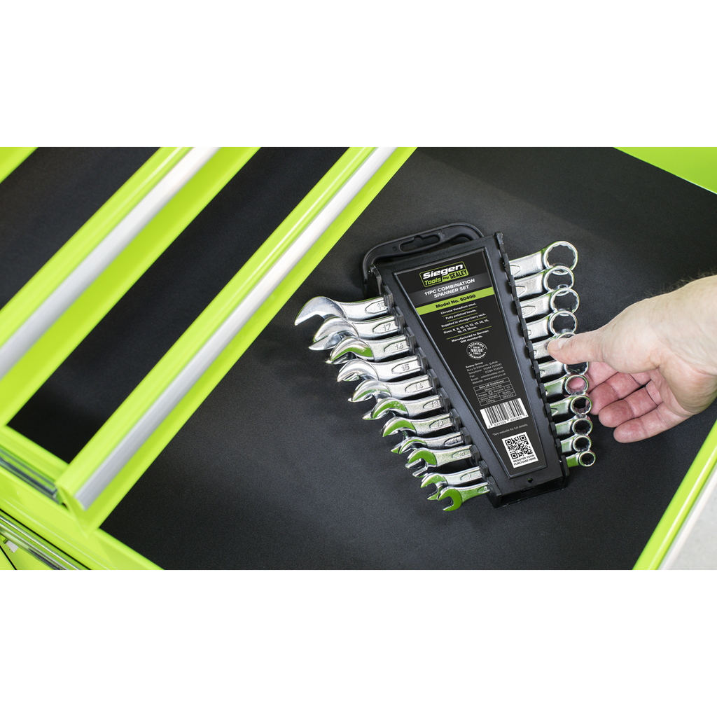 Combination Spanner Set 11pc S0400