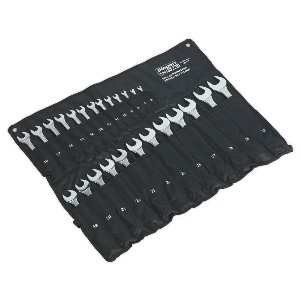 Jumbo Combination Spanner Set 25pc S0401