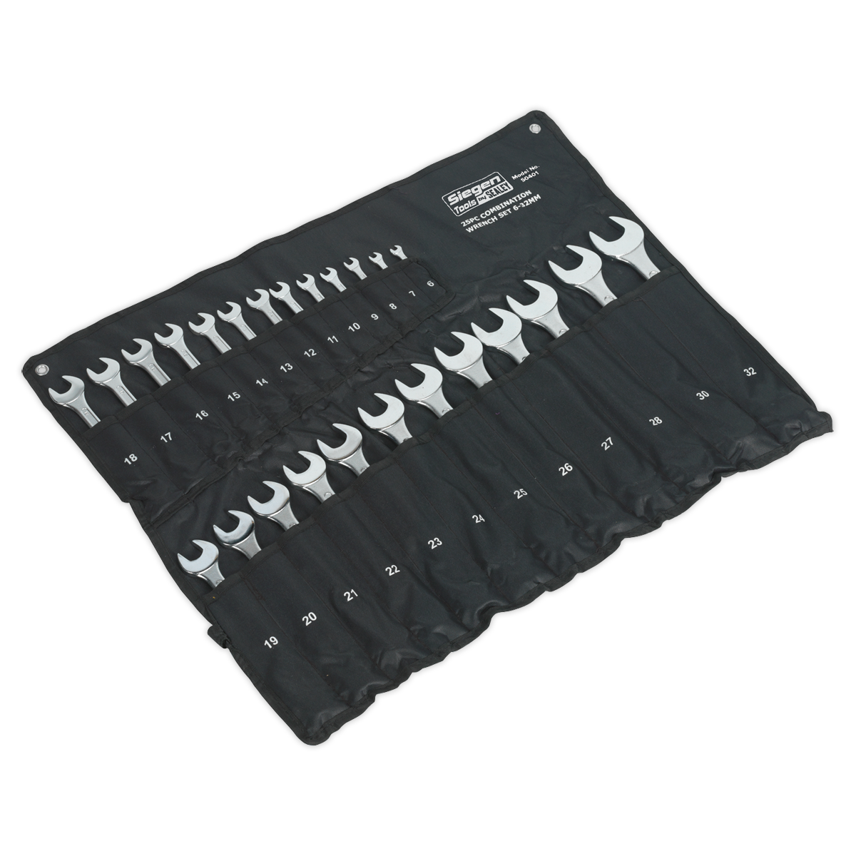 Jumbo Combination Spanner Set 25pc S0401