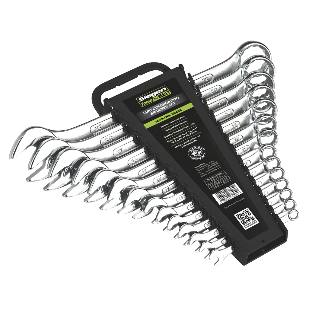 Combination Spanner Set 14pc S0402