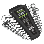 Metric/Imperial Combination Spanner Set 22pc S0404