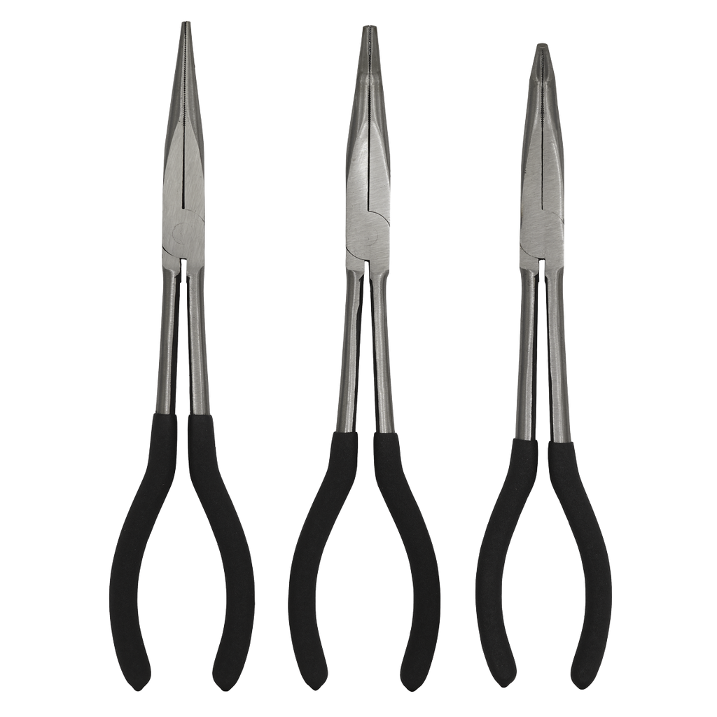 Needle Nose Pliers Set 275mm 3pc S0433