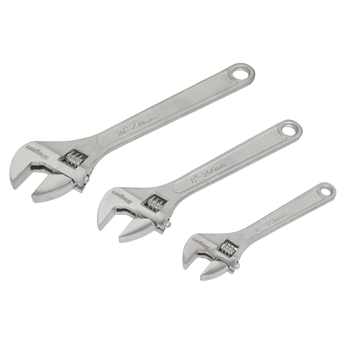 Adjustable Wrench Set 3pc S0448