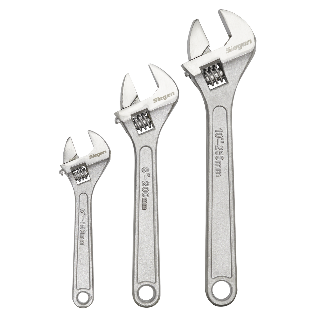 Adjustable Wrench Set 3pc S0448